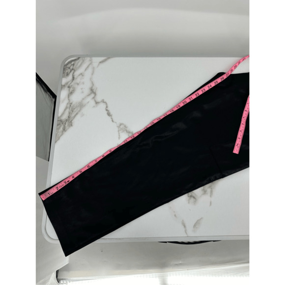 n:Philanthropy Faux Leather Morena Pants Black Paper Bag Elastic Waist Relaxed - Picture 8 of 10